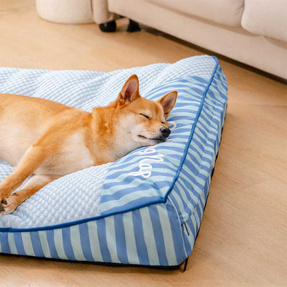 Extra Large Cooling Washable Rectangle Orthopedic Dog Bed - Pet-Friendly Bedroom