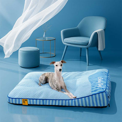 Extra Large Cooling Washable Rectangle Orthopedic Dog Bed - Pet-Friendly Bedroom