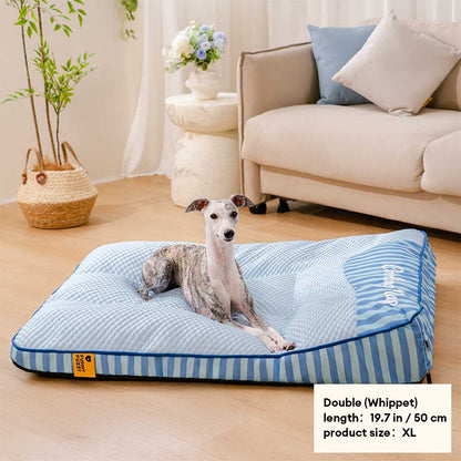 Extra Large Cooling Washable Rectangle Orthopedic Dog Bed - Pet-Friendly Bedroom