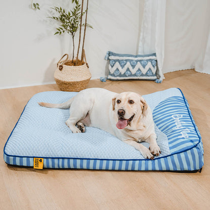 Extra Large Cooling Washable Rectangle Orthopedic Dog Bed - Pet-Friendly Bedroom