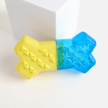 Water-Fillable Freezable Teething Cooling Dog Chew Toy