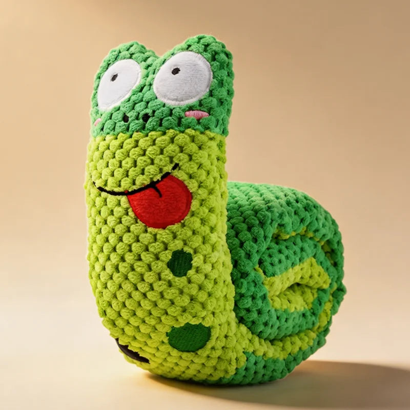 Dog Puzzle Toys Plush Sound Pet Toy Foldable Molar Puppy Nail Frog Sniffing Smell Food Interactive Speaker Stuff Dogs Supplies