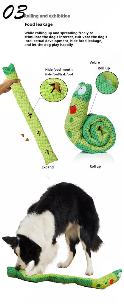 Dog Puzzle Toys Plush Sound Pet Toy Foldable Molar Puppy Nail Frog Sniffing Smell Food Interactive Speaker Stuff Dogs Supplies