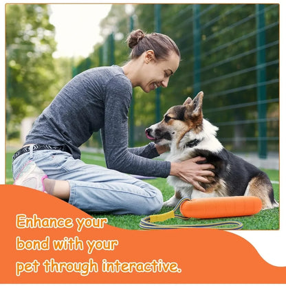 Eva Chew Stick With Rope, Durable Floating Dog Toy, Ham Stick, Dog Outdoor Training Interactive Toy For Medium And Larg