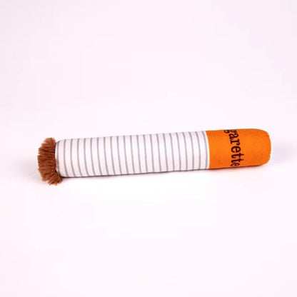 Cigarettes Dog Toy Imitation Cigar Chew Toy Interactive Plush Dog Chew Toy Funny Stuffed Dog Toys Novelty for Chewing Teething